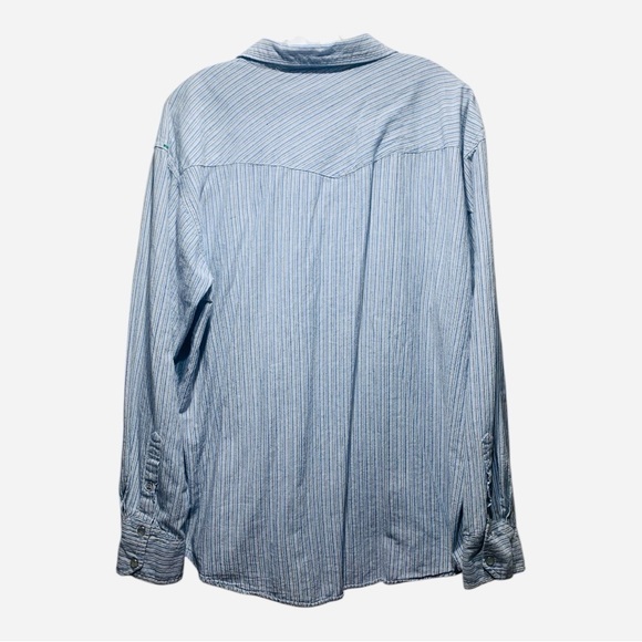 Men's Vintage Outback Rider Western Core Snap Front Long Sleeve Sz 2XL - Picture 2 of 5